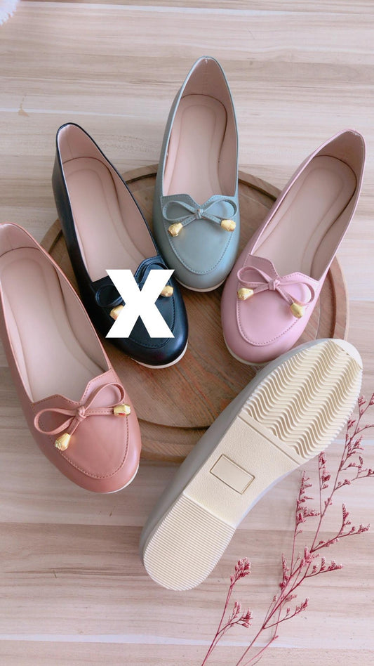 Viviane - Women's Fashion Flat Doll Shoes with Bowknot Detail KN